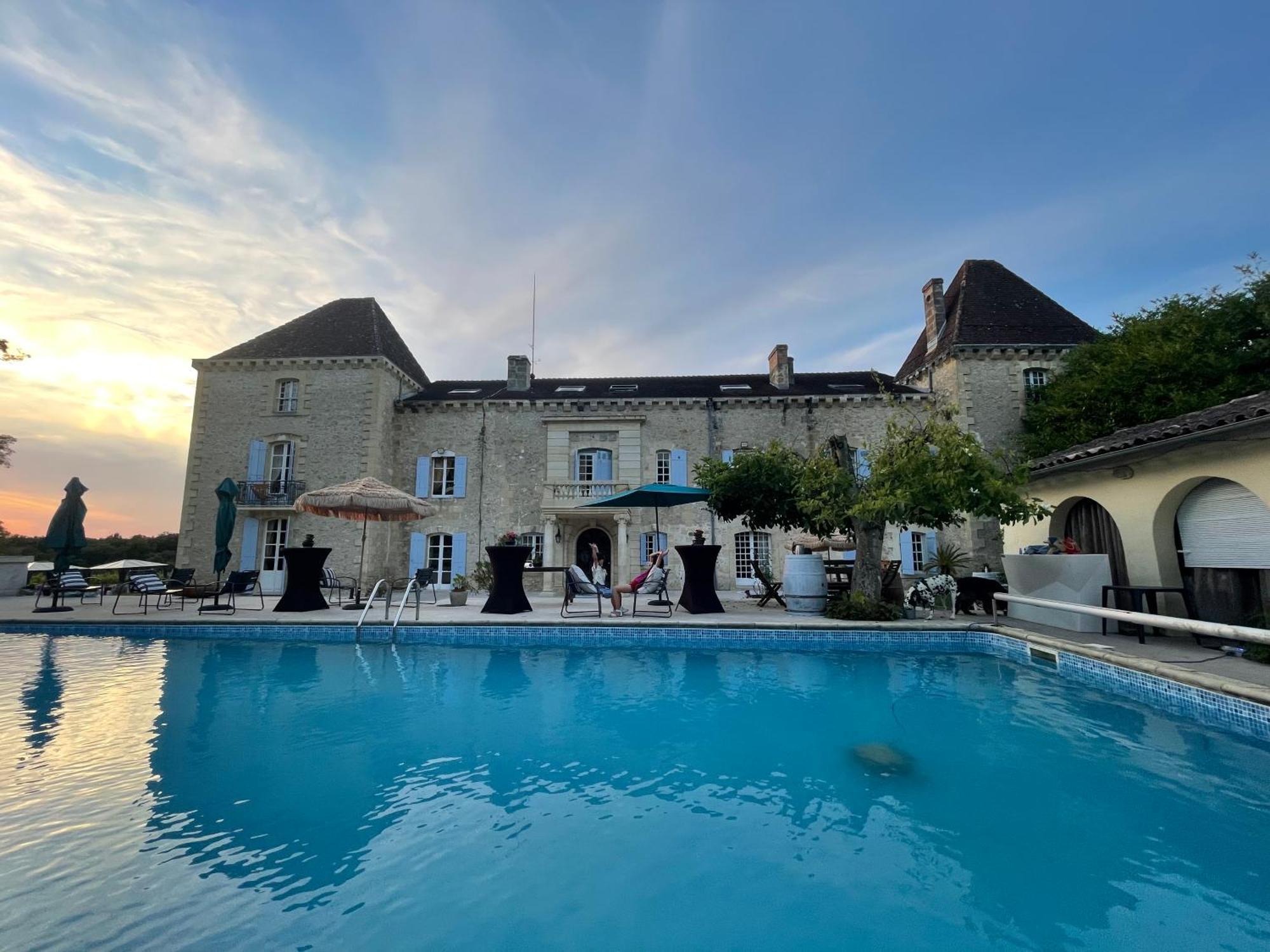 Bordeaux Château lacbleu Quinsac  Exterior foto